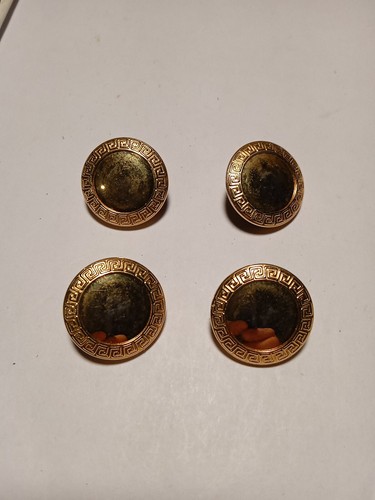 Boutons De Manchette Dorés Vintage – Coffret Stock – Bijou Homme élégant