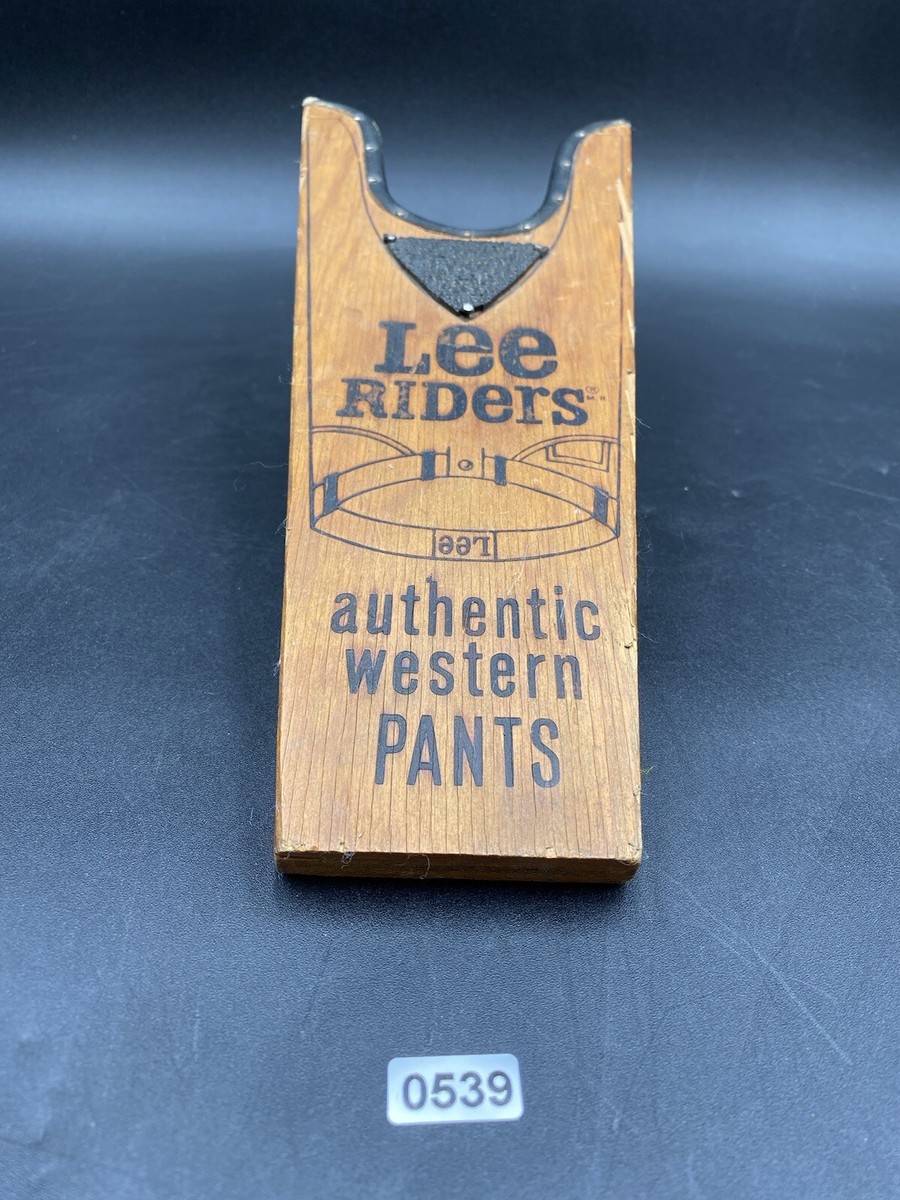 Lee Riders Vintage Advertising Cowboy Jeans Boot Jack Collectibl