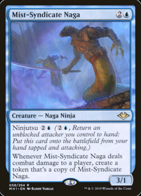 MTG Mist-Syndicate Naga Modern Horizons - PACK FRESH
