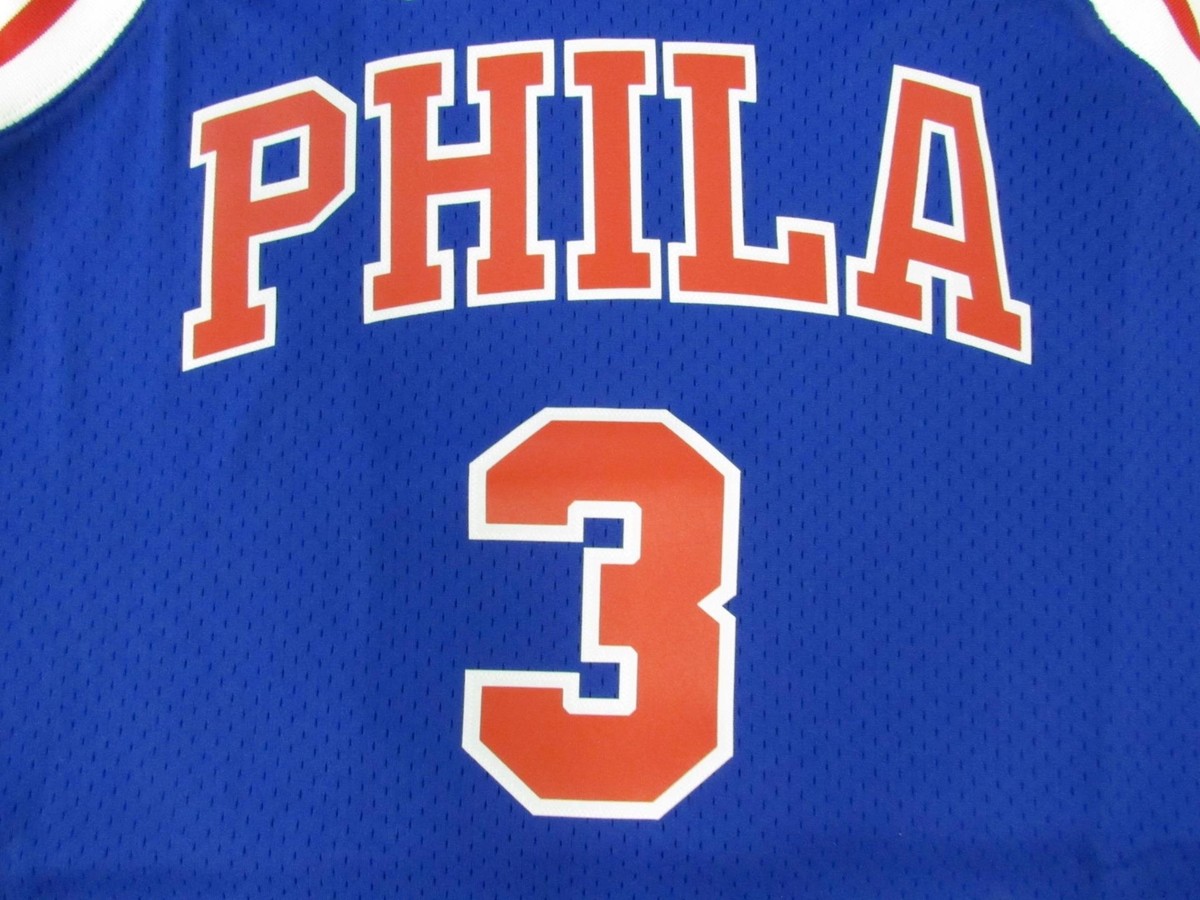 Maillot NBA Allen Iverson Philadelphia 76ers 1996 - Taille 3XL - Authentique Mitchell & Ness