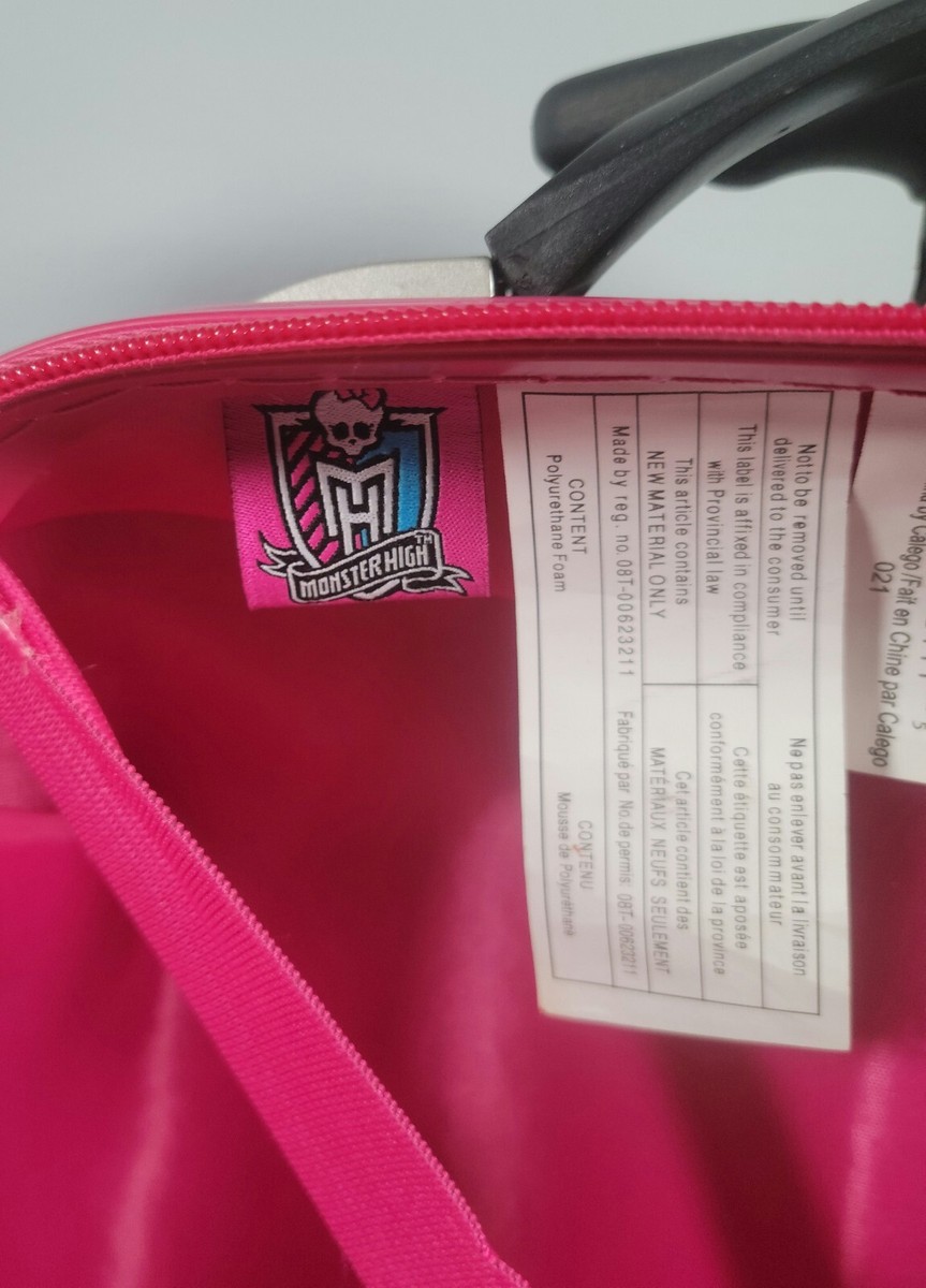 Monster High Rolling Hard Case Luggage | eBay