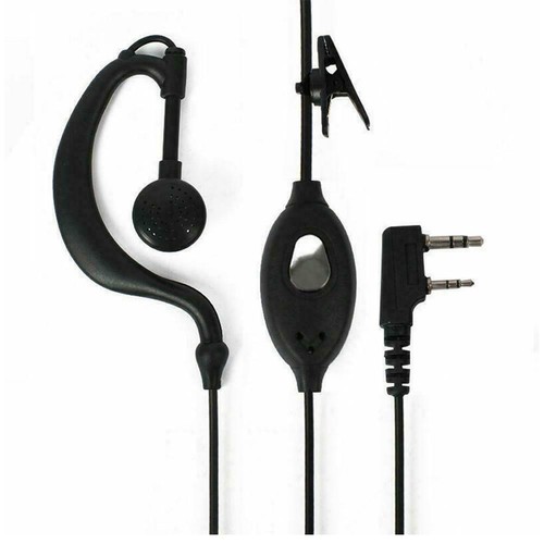 Headset Earpiece Earphone w/Mic For Walkie Talkie Radio UV-5R BF Baofeng T5J3 - Picture 6 of 10
