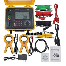 ETCR3200C 250MA 300K&Icirc;&copy; Double-Clamp Earth Resistance Tester Multifunctional