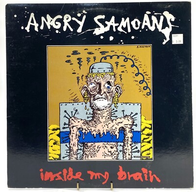 ANGRY SAMOANS レコード ANGRY SAMOANS INSIDE MY BRAIN 1987 LP EXC Vinyl Record RE