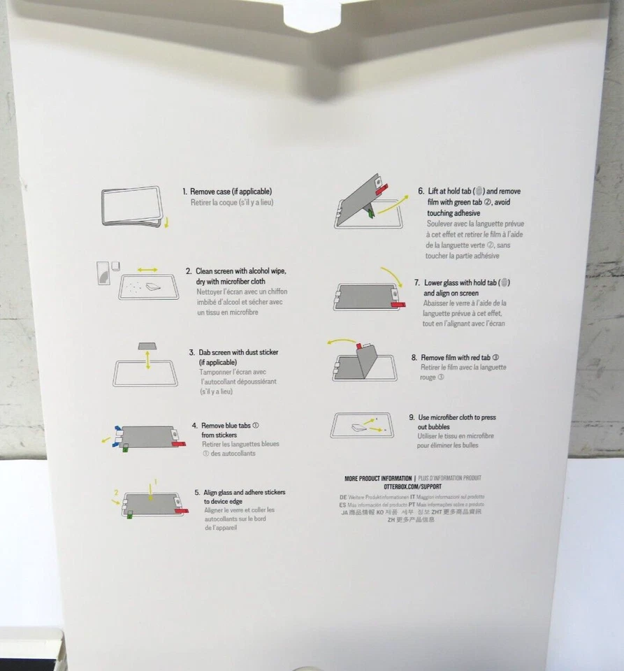 OtterBox Alpha Glass iPad (8th & 7th Gen) iPad Air (3rd Gen) iPad Pro (10.5 in) - Image 3 of 4