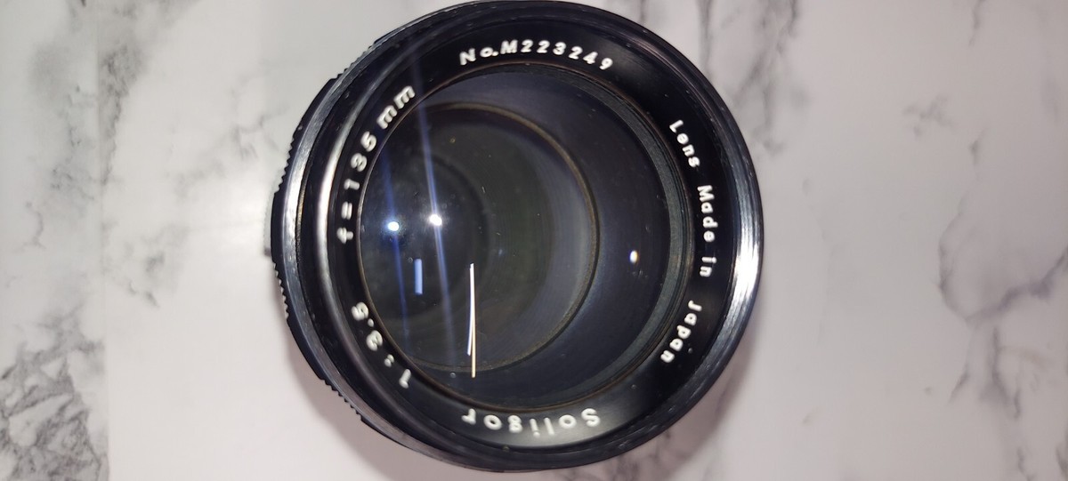 VINTAGE SOLIGOR 1:3.5 F=135MM MADE IN JAPAN | eBay VINTAGE SOLIGOR 1:3.5 F=135MM MADE IN JAPAN | eBay