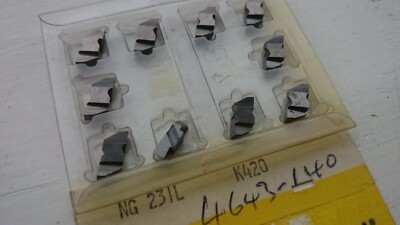 10 Kennametal Top Kerb Hartmetall Nutspitzen NG231L K420 ( NG2 31L 3,1mm 3,10