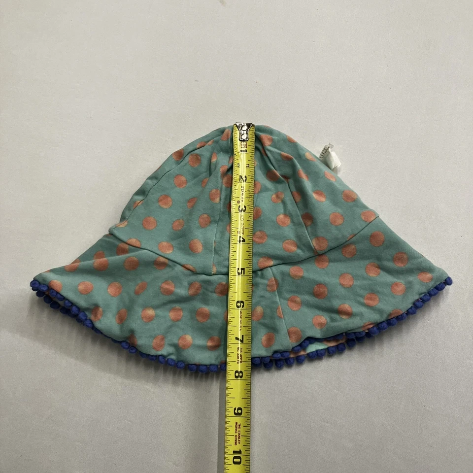 Sombrero reversible a lunares flamencos para niñas Matilda Jane (4-6) playa reversible Foto 4 de 4