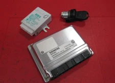 02 BMW Z3 3.0L M54 AT DME ECU ECM PCM EWS Engine Computer Key Set 7519308 8732