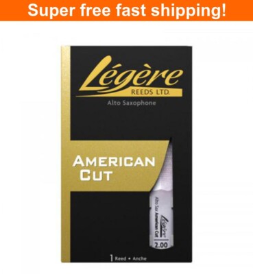 Legere ASA-2 - American Cut Alto Saxophone Reed - 2.0 -NEW