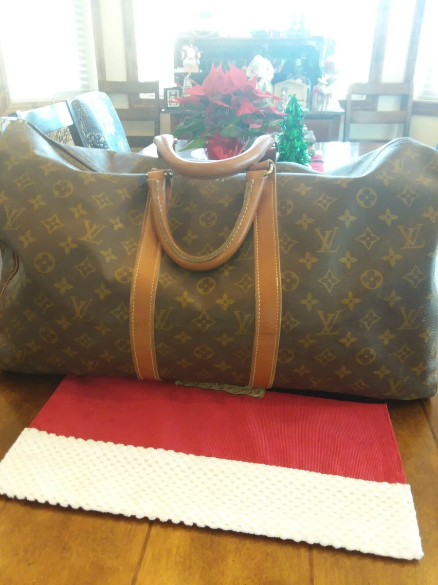 LOUIS VUITTON Keepall 55 M41424 Boston Bag Travel Bag Used Auth 10-29