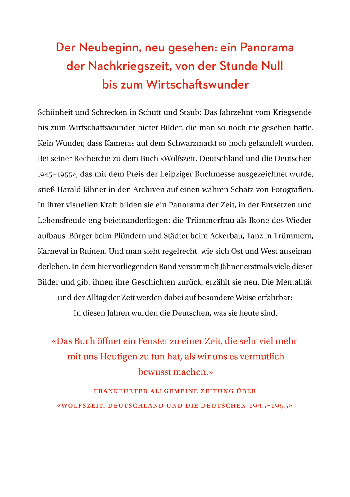 Thumbnail - Wolfszeit Harald Jähner