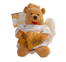Disney Store Winnie the Pooh Mini Choir Angel 8" Bean Bag Plush Toy W/Tag