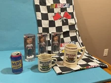 Mark Martin   Al Unse Jr  Joe Amoto…Brickyard 400 mug ,cup,pen "….Nascar sheet