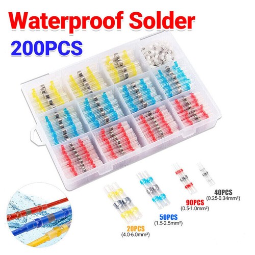 200X Solderstick Waterproof Solder Wire Connector Kit Tool Accessories