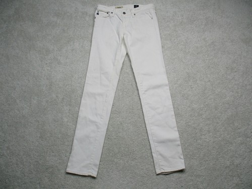 White Denim Stilt Cigarette Stretch 