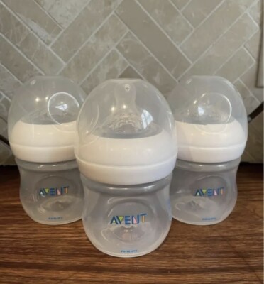Phillips Avent Natural Bottles 4oz Brand New (no box)