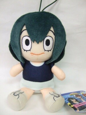 Tsuyu Asui Osuwari Sitting Plush Figure Doll Stuffed Toy My Hero