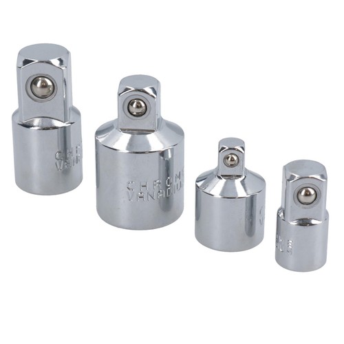 Adaptador de zócalo 4 piezas reductor reductor paso hacia abajo 1/4"" - 1/2"" trinquetes de unidad - Imagen 2 de 6
