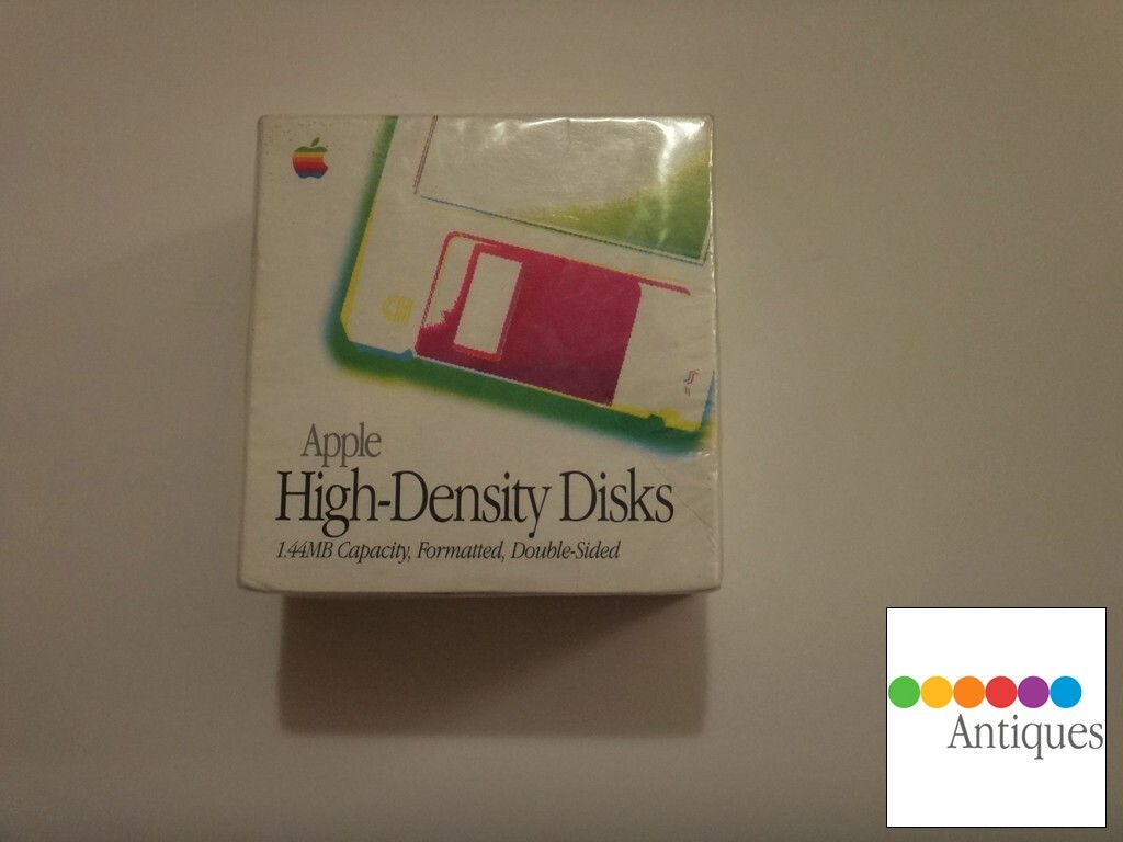 Apple High-Density 1.44MB Floppy Disks - Pack of 10 in New Sealed