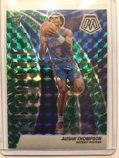 Pack to Plastic 2023-24 Panini Mosaic ELEVATE GREEN Prizm #10 Ausar Thompson RC