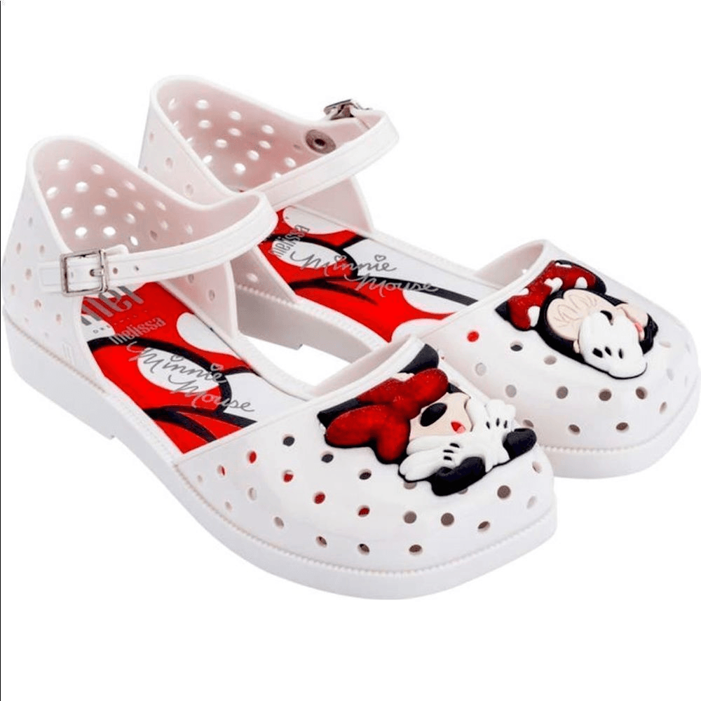 Mini Melissa furadinha comfortable cushioned sandal size