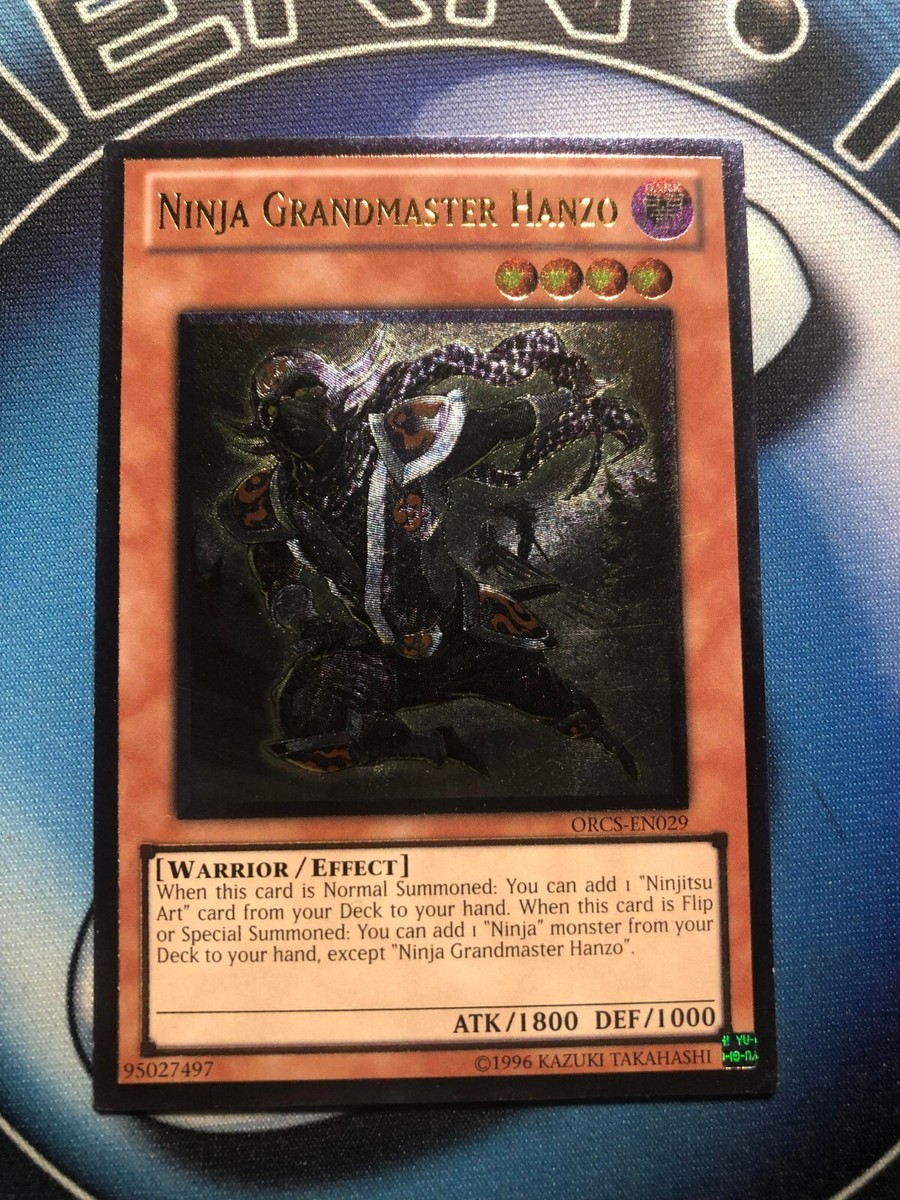 遊戯王 忍者マスター ＨＡＮＺＯ　英語　EU版1stレリーフ ORCS 419xxvmq2ZL._UF350,350_QL50_.jpg