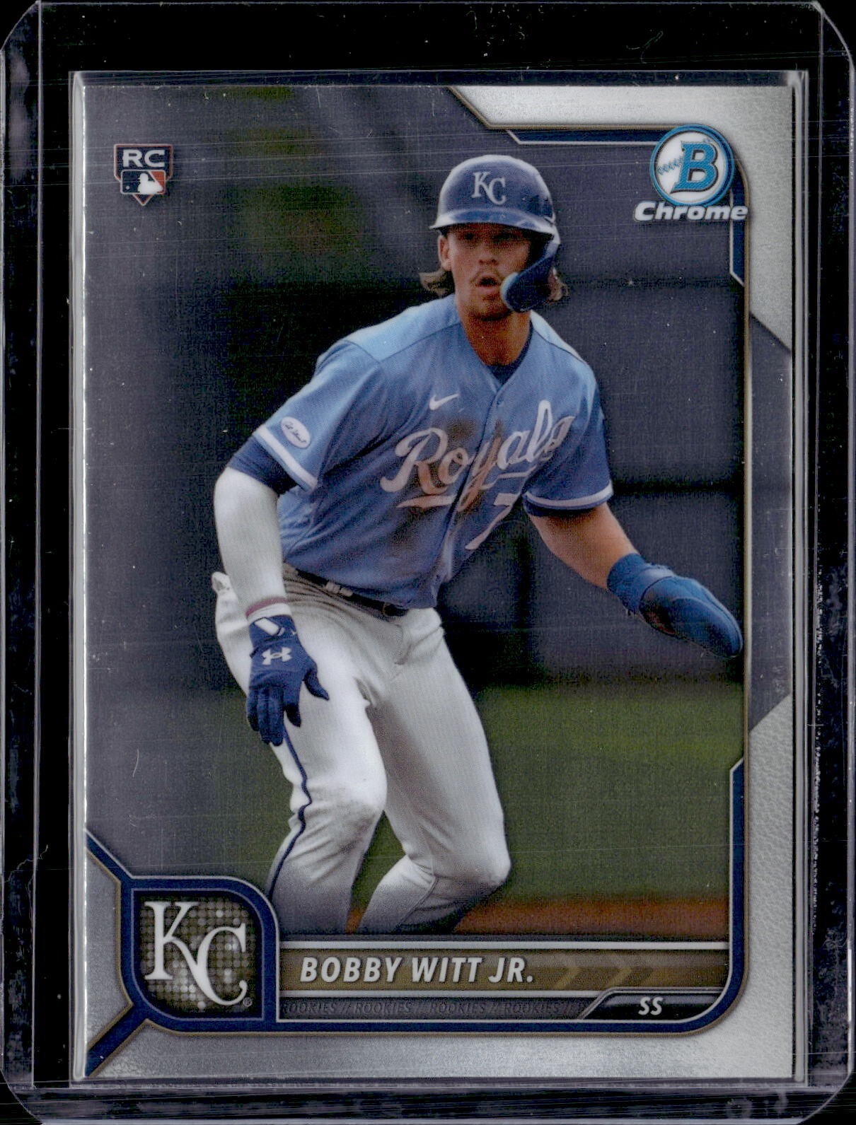 2022 Bowman Chrome #77 Bobby Witt Jr. Rookie RC Royals (56G)