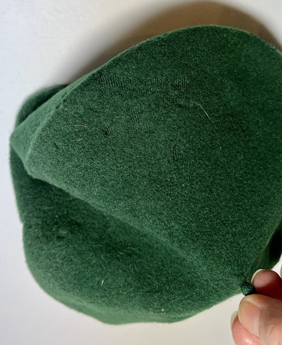 (Gr) vintage Girl Scout hat - size Medium as shown - Picture 6 of 6