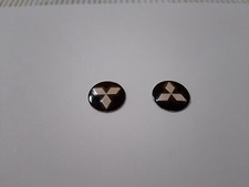 Mitsubishi .Autoschlüssel.Logo. Emblem. Aufkleber. Neu. Ca.14mm.  2x. 
