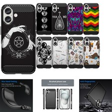 Case For iPhone 16 6.1" Screen  FLEX TPU SET17 Flexible Embossed Slim Cover