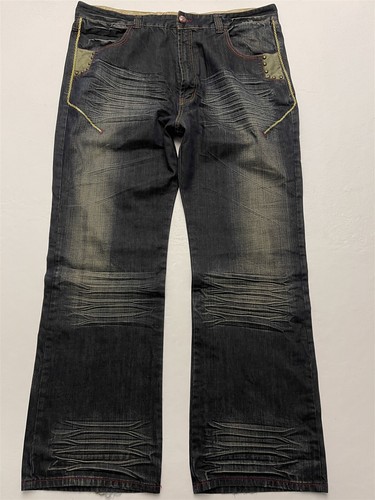Angelino Jeans 44 x 34 Bold Stitch 