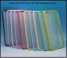 Transparent Clear Soft TPU Ultra Thin Case Cover Skin For Apple iPhone 5 5S 6 6S