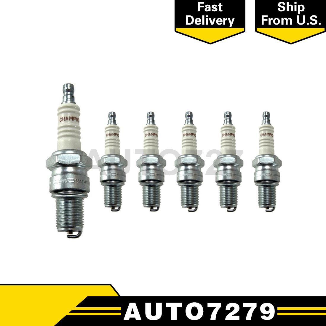 Champion Spark Plug  6PCS Spark Plug For Maserati A6/1500