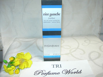 RIVE GAUCHE Fraicheur Alcohol-Free Women Spray 3.3 oz.RARE 