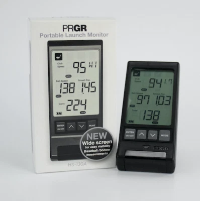 PRGR Golf Launch Monitor/ Speed Radar - Authorised PRGR Dealer