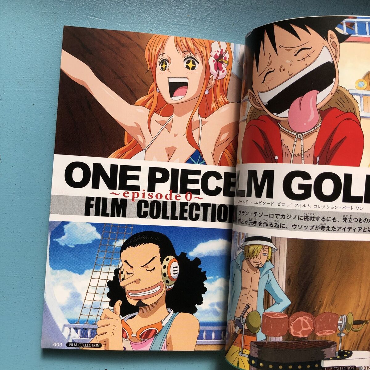 One Piece Film Vol.0, 7-11Ver.Gold, 777, 1000, 10089 Theater Limited Book  Movie