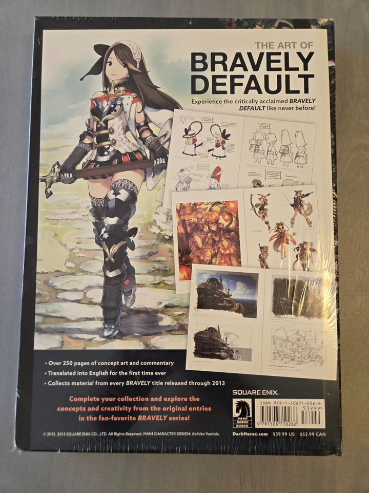 Bravely Default Design Works : The Art of Bravely 2010-2013 - Artbook