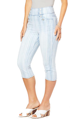 DG2 Diane Gilman Virtual Stretch Sailor Pedal Pusher Jean CHBSTP