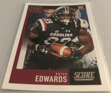 2020 Panini Score Football Bryan Edwards South Carolina Gamecocks Rookie #415