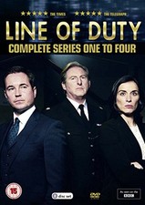 Line Of Duty - Series 1-4 Boxed Set DVD 