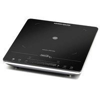Induktionskochplatte 2000W Glaskeramik Schwarz Touch Timer 26Cm Slim