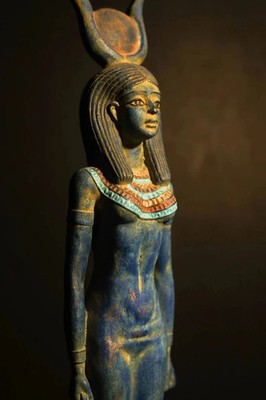 Hathor statue Ancient Egyptian Antiquities Goddess Hathor God of Love Egypt BC