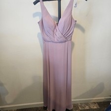 Women's MORILEE MADELINE GARDNER Mauve Maxi Dress Size 10