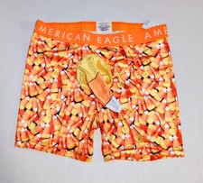 Medium - American Eagle Costume Pouch Boxer Brief - Halloween / Candy Corn