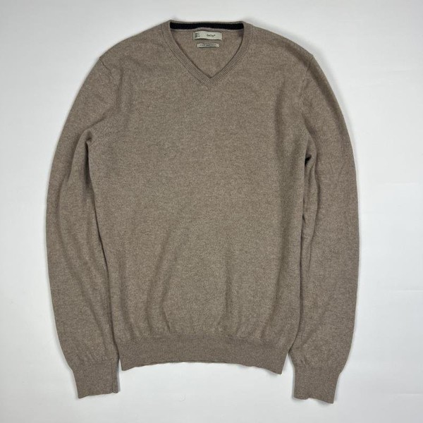 Men Celio Sweater Beige Cashmere 38 / M / 46