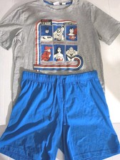 DC Justice League Boys Small Pajamas Shorts Set Brand New Never Worn