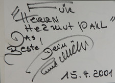 Autogramm deutscher Eiskunstläufer Kurt Müller (142130)