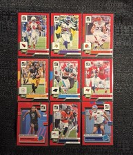2022 Panini Donruss RED PRESS PROOF Complete Your Set You Pick NFL Card #1-400