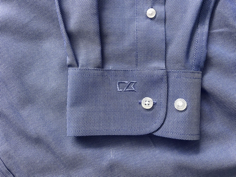 Cutter & Buck Shirt Mens XXL Blue Button Down Long Sleeve NEW - Image 2 of 4